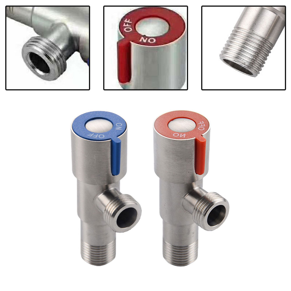 Toilet Fill Valve - 1pc Triangle Valve Toilet Water Stop