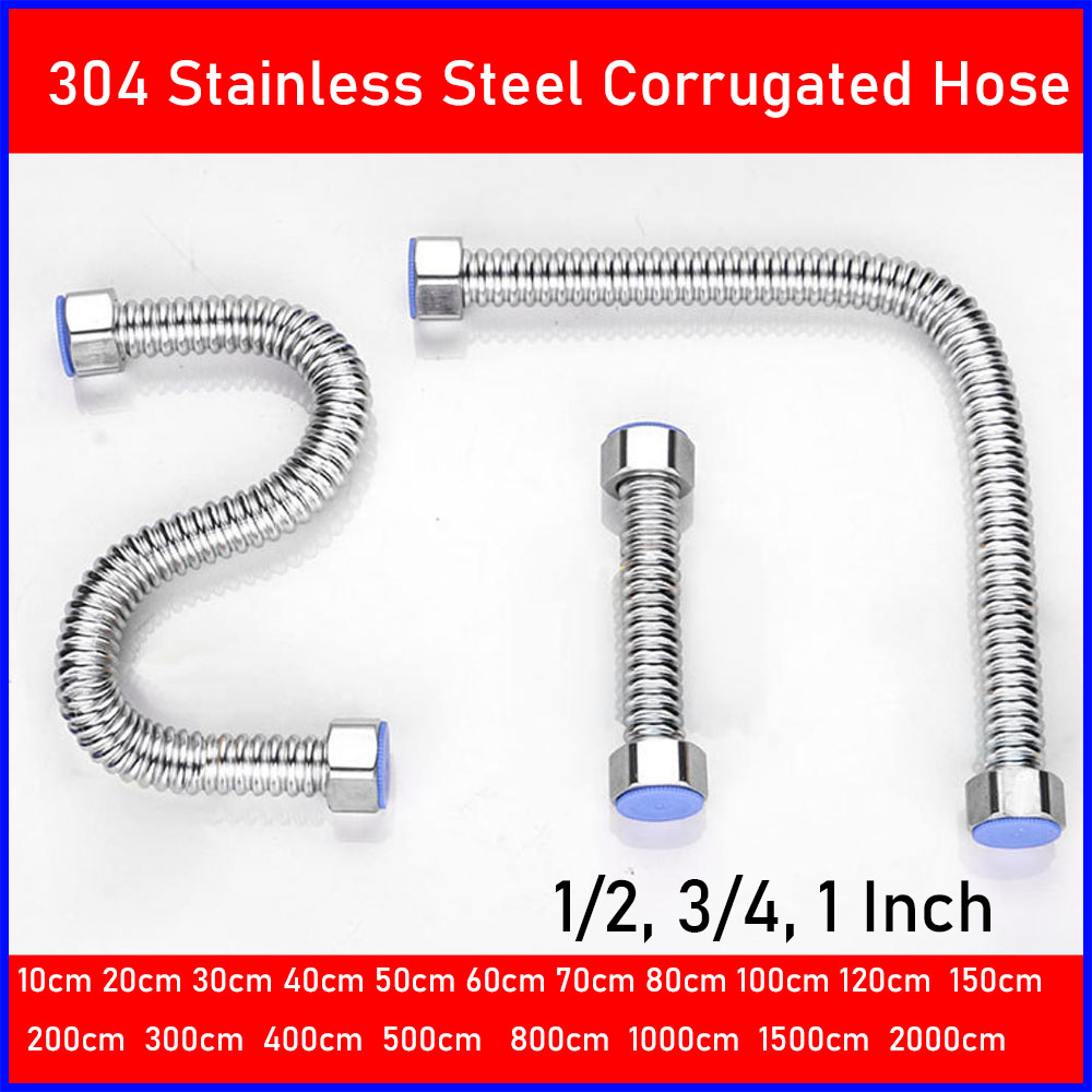 One 304 Stainless Steel Corrug - đánh giá và giá Flexible Hose Braided