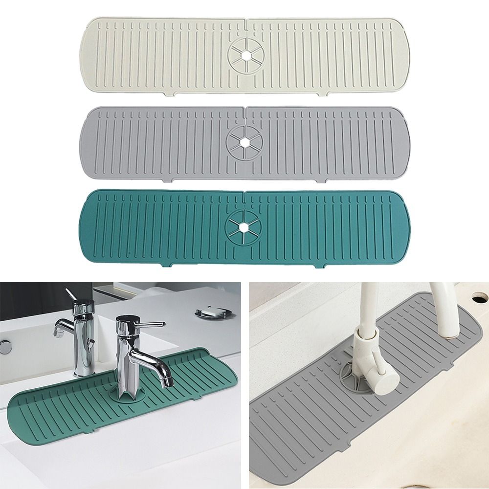 35/45/61cm Silicone Faucet Mat - đánh giá và giá Silicone Tap Washer