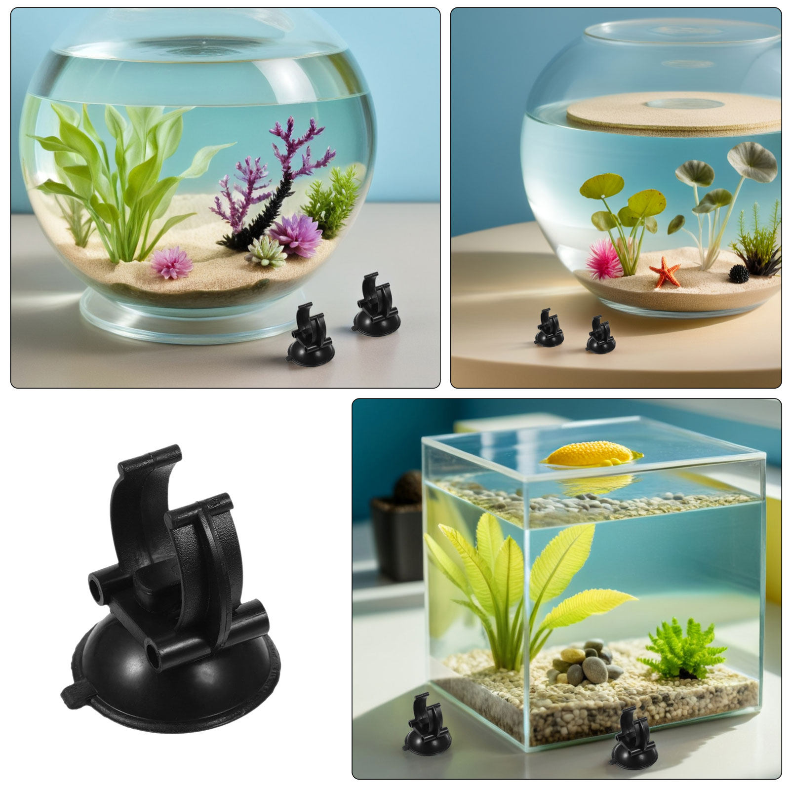 30pcs Aquarium Suction Cup Cli - đánh giá và giá Plastic Pipe Clip