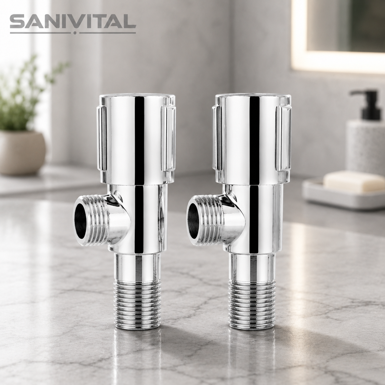 SANIVITAL G1/2 Angle Valve Sta - đánh giá và giá Toilet Fill Valve