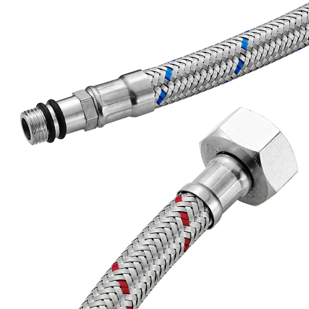 G1/2 G3/8 G9/16 50cm 1 pair St - đánh giá và giá Flexible Hose Braided