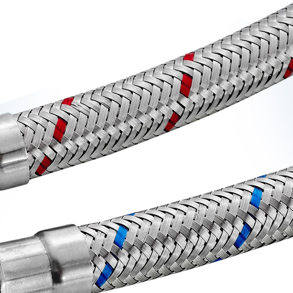 G1/2 G3/8 G9/16 50cm 1 pair St - đánh giá và giá Flexible Hose Braided