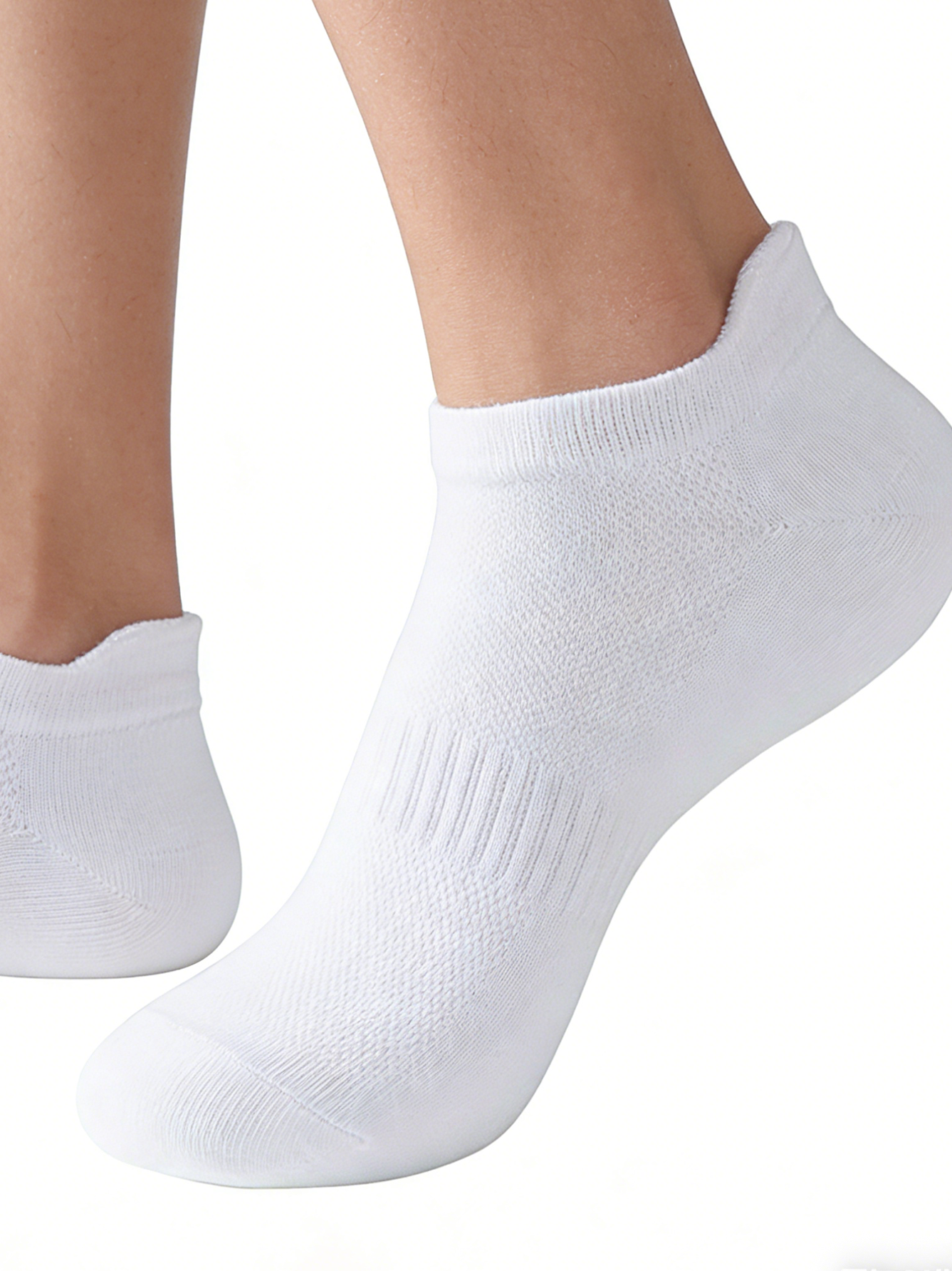 6 Pairs Women Men White Ankle  - đánh giá và giá Pipe Bending Spring