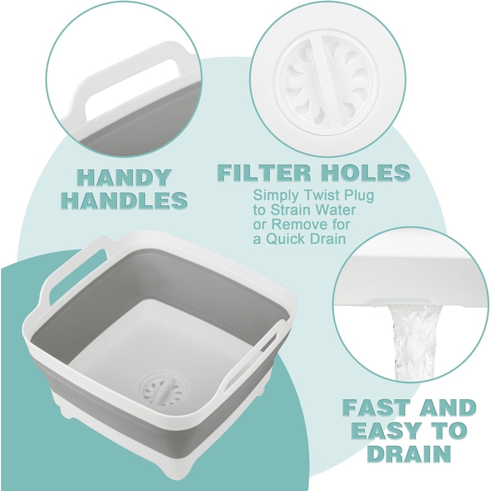 Dishpan for Washing Dishes, Dr - đánh giá và giá Drain Pipe Clip
