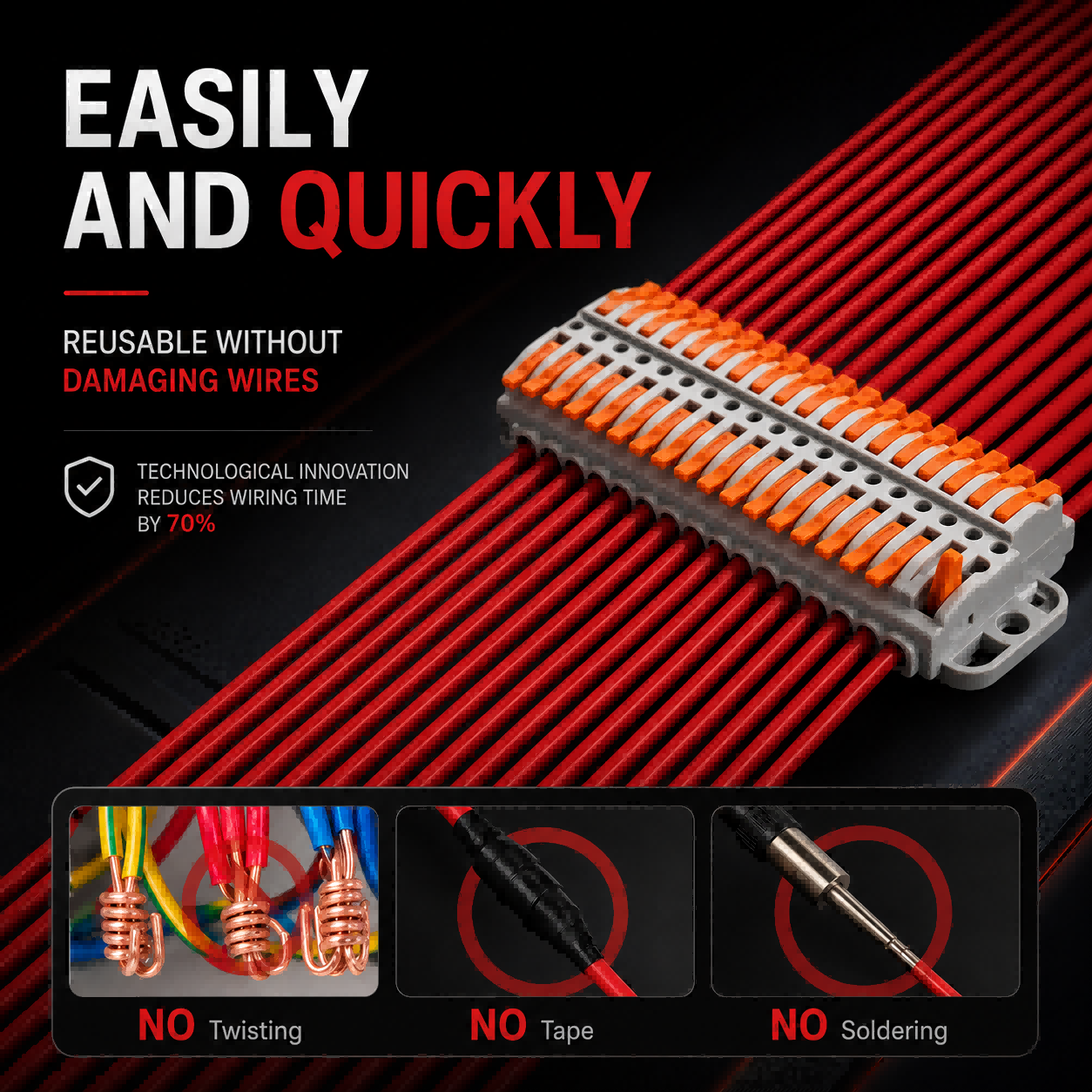Wire Connectors 2-30 Pins Fast - đánh giá và giá Push Fit Connector